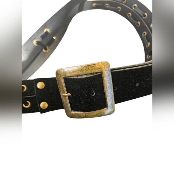 Square Buckle Lightweight Belt Women 34" - Picture 5 of 5
